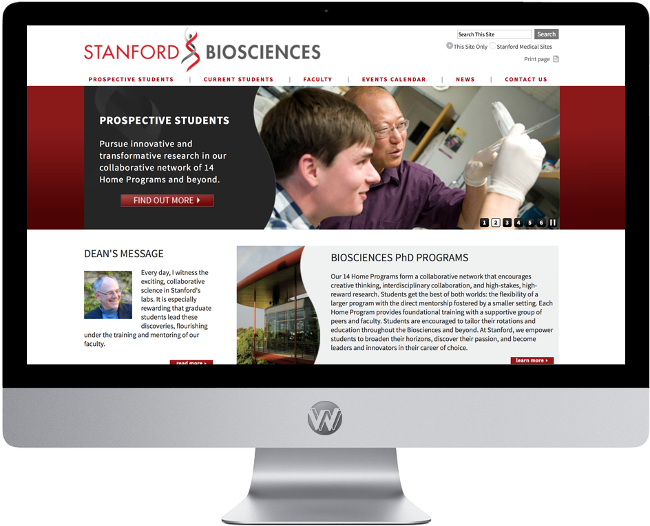 Stanford Biosciences PHD Program Website